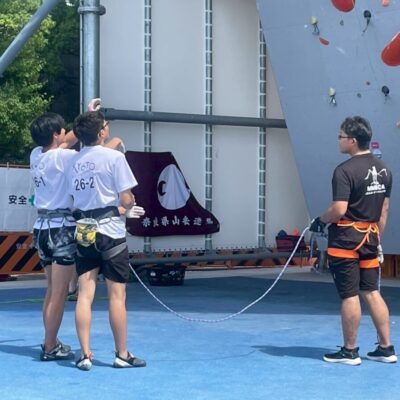 第79回滋賀国スポ近畿ブロック大会（スポーツクライミング競技会）が開催されました