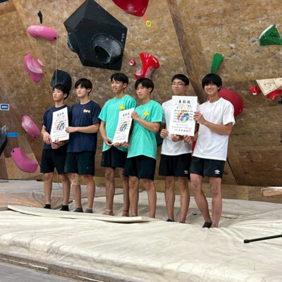 少年男子表彰式