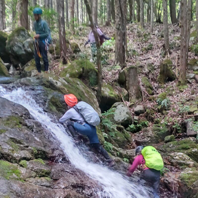パーソナル山行「半国山・赤熊コース（音羽川）」沢登り