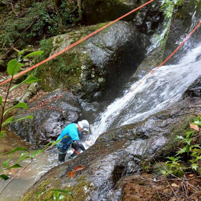 パーソナル山行「半国山・赤熊コース（音羽川）」沢登り