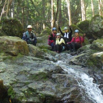 山くらぶ　初めての沢登り