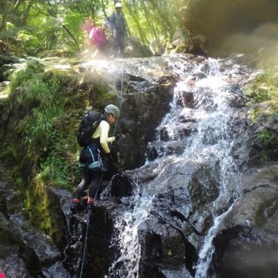 山くらぶ　初めての沢登り