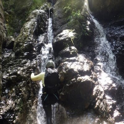 山くらぶ　初めての沢登り