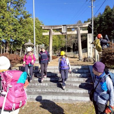 滋賀県甲賀市・飯道山パーソナル合同山行
