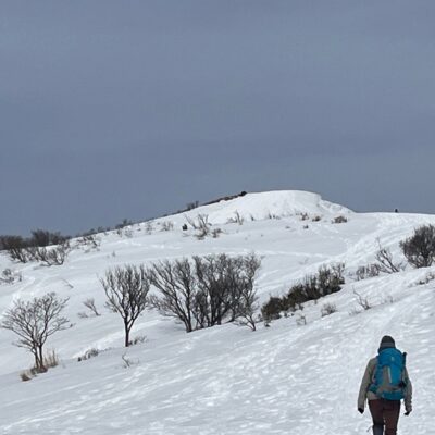 6登頂を断念した赤坂山