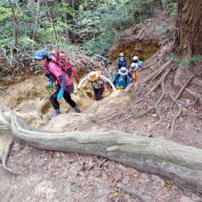 兵庫県「六甲山最高峰から有馬温泉」パーソナル合同山行