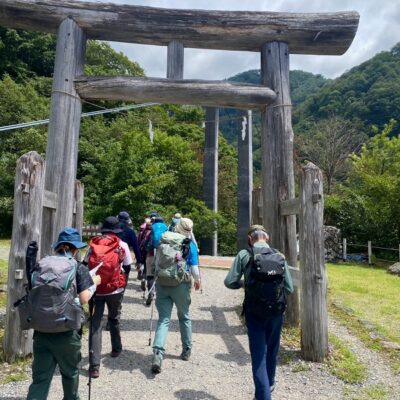 「白山」パーソナル合同山行　写真_2