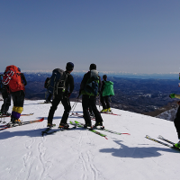 山スキー交流会 大日岳2